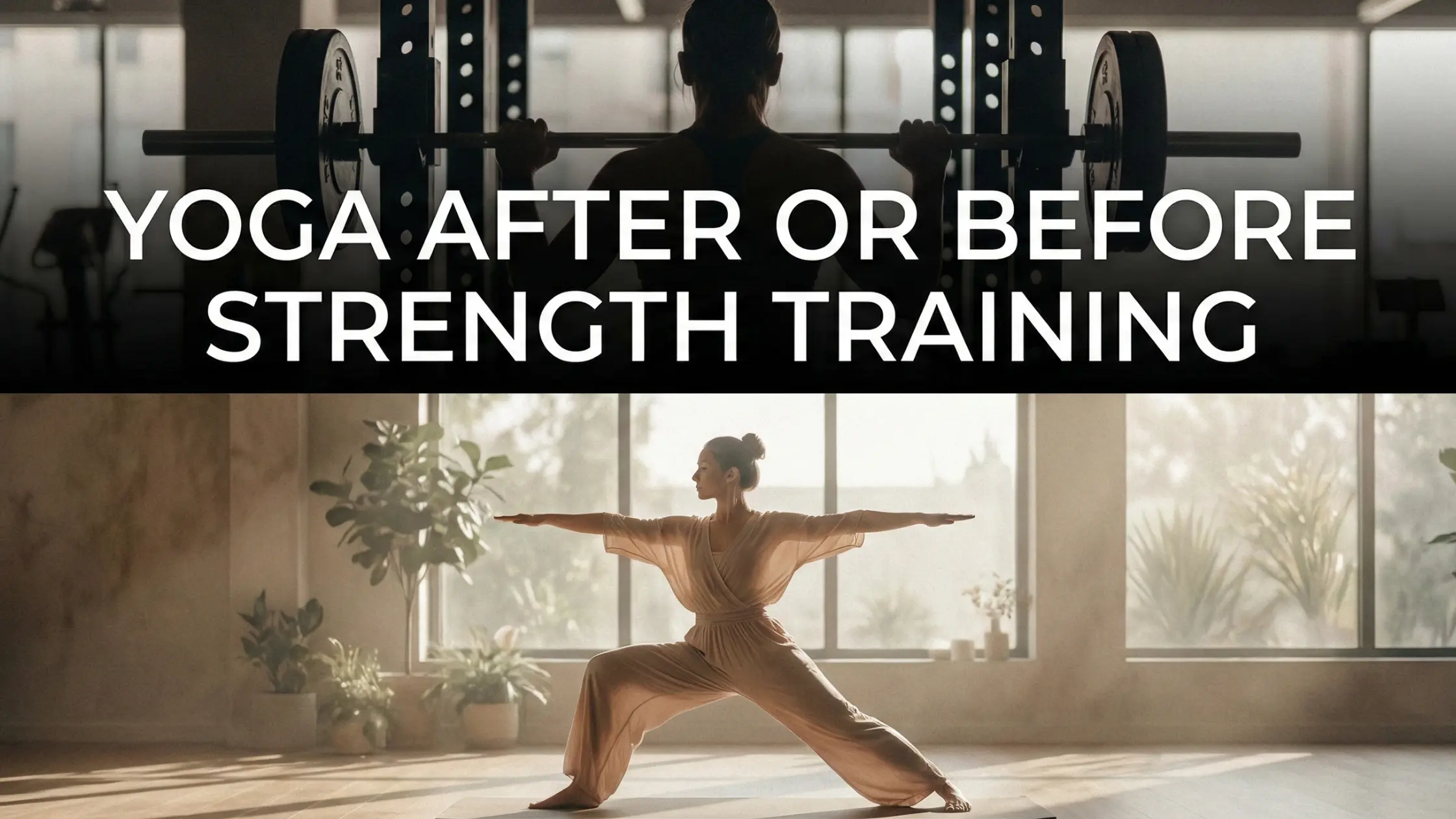 Yoga Before or After Strength Training: A Complete Beginner Guide