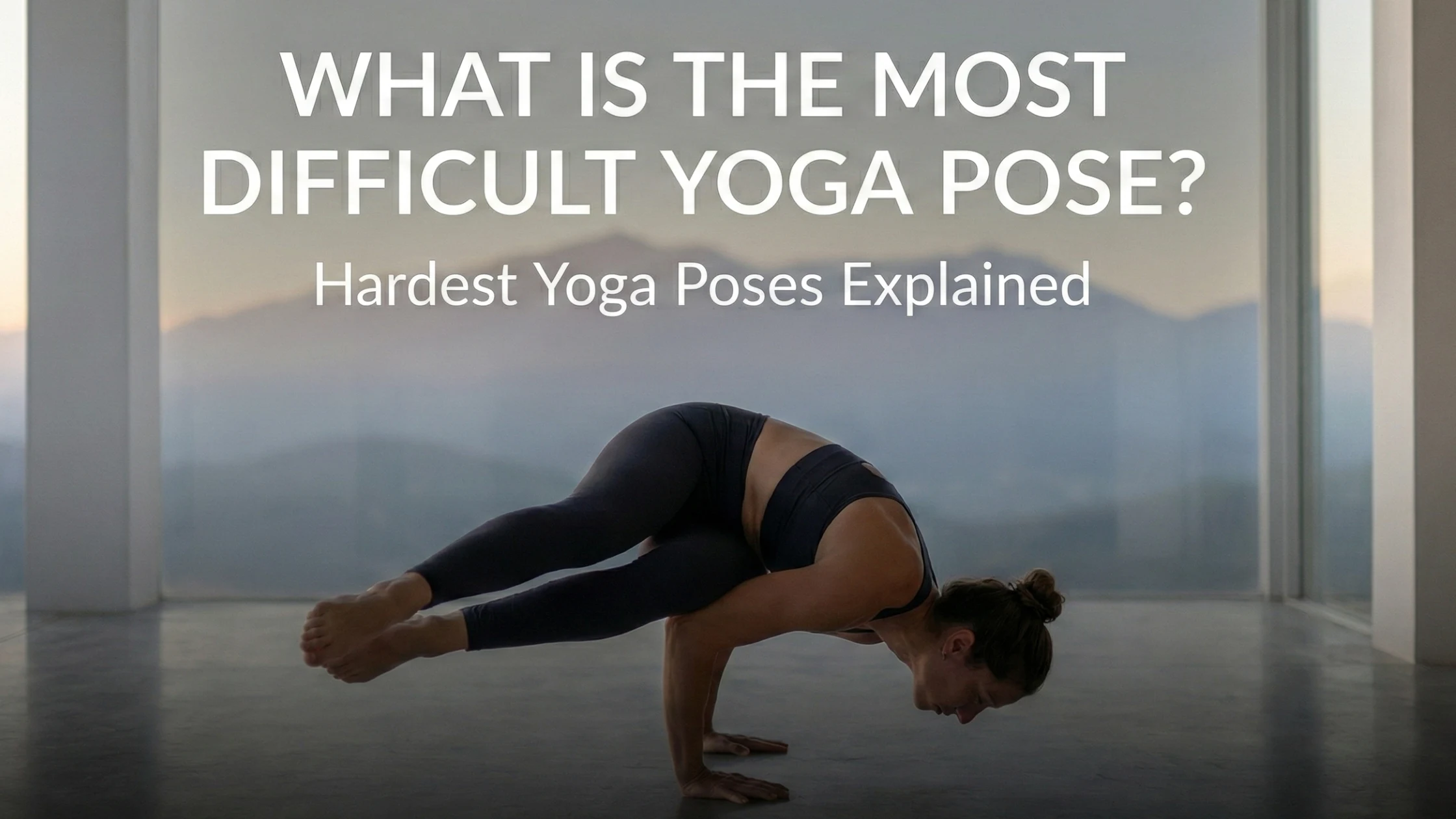 What Is the Most Difficult Yoga Pose? Hardest Yoga Poses Explained
